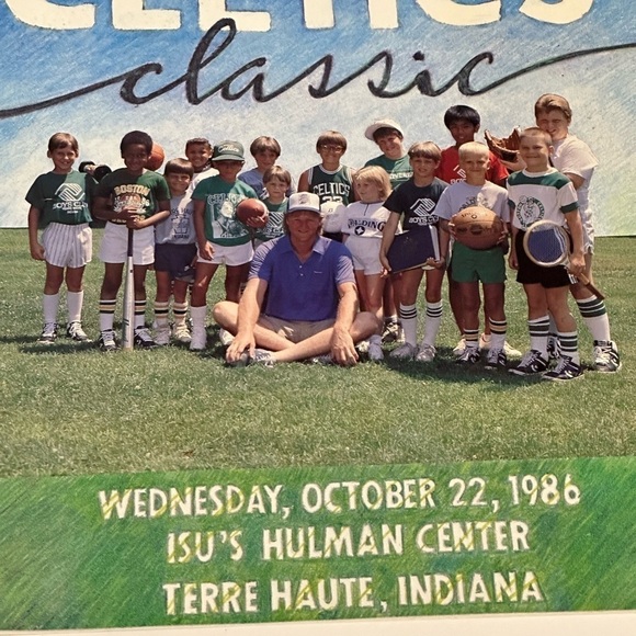 Vintage Pacers Vs Celtics Larry Bird Magazine - Picture 3 of 6